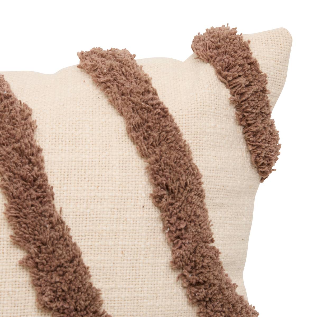 Cushion "Hawki" Brown, 40x40 cm Brown