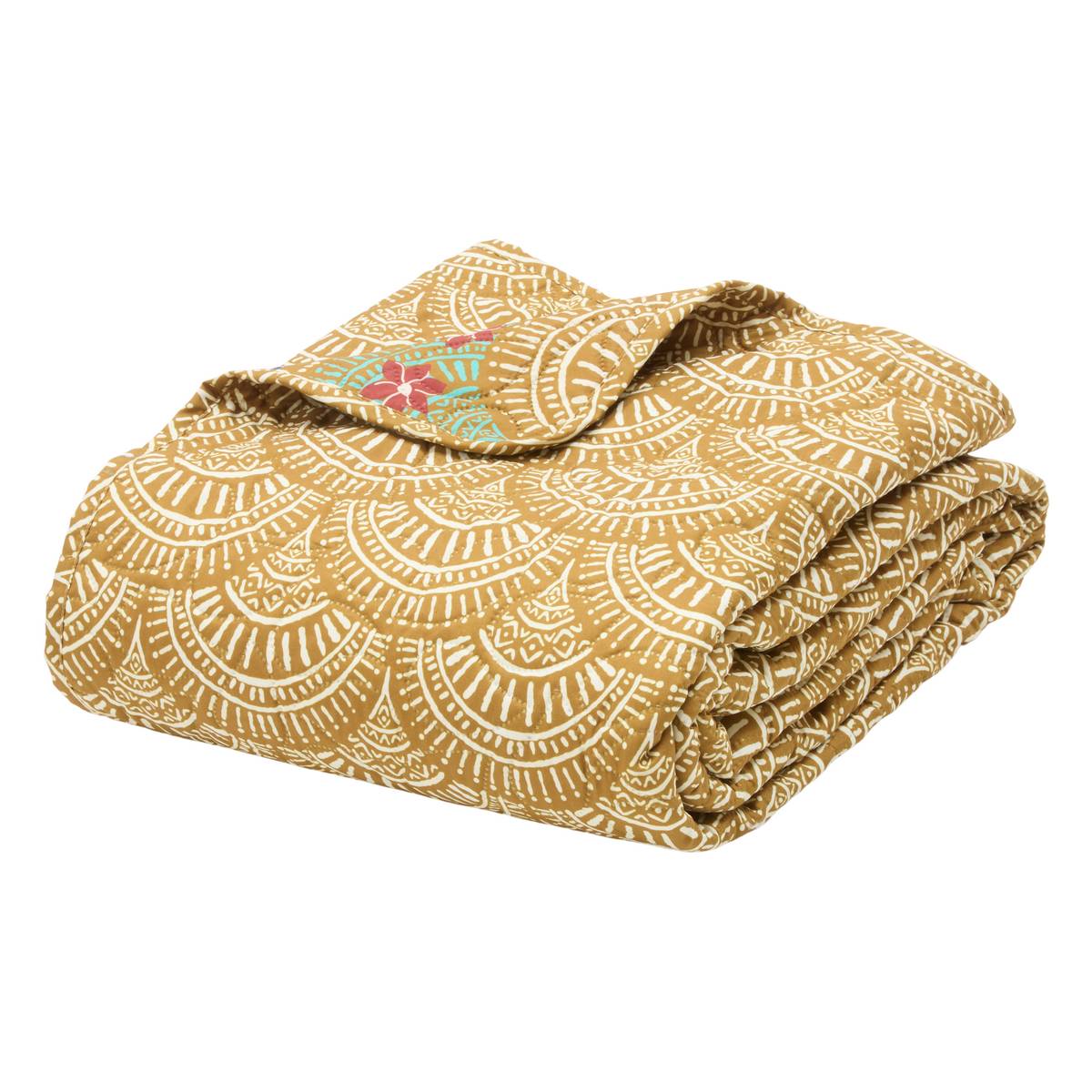 Bedspread "Cole" Ochre, 240x220 cm Ochre