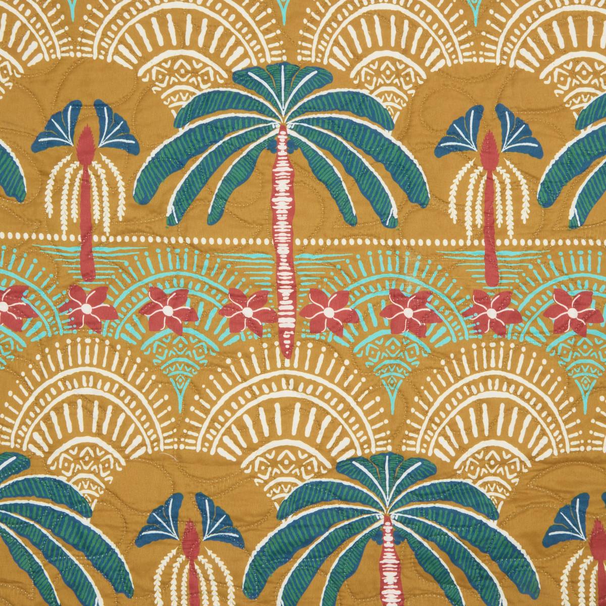 Bedspread "Cole" Ochre, 240x220 cm Ochre