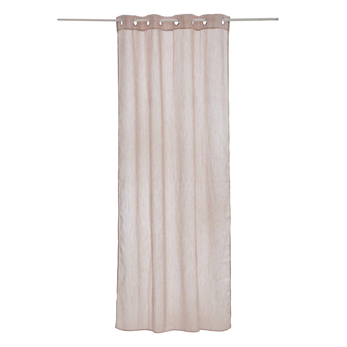 Sheer curtain "Teor" Terracotta, 240x140 cm Terracotta
