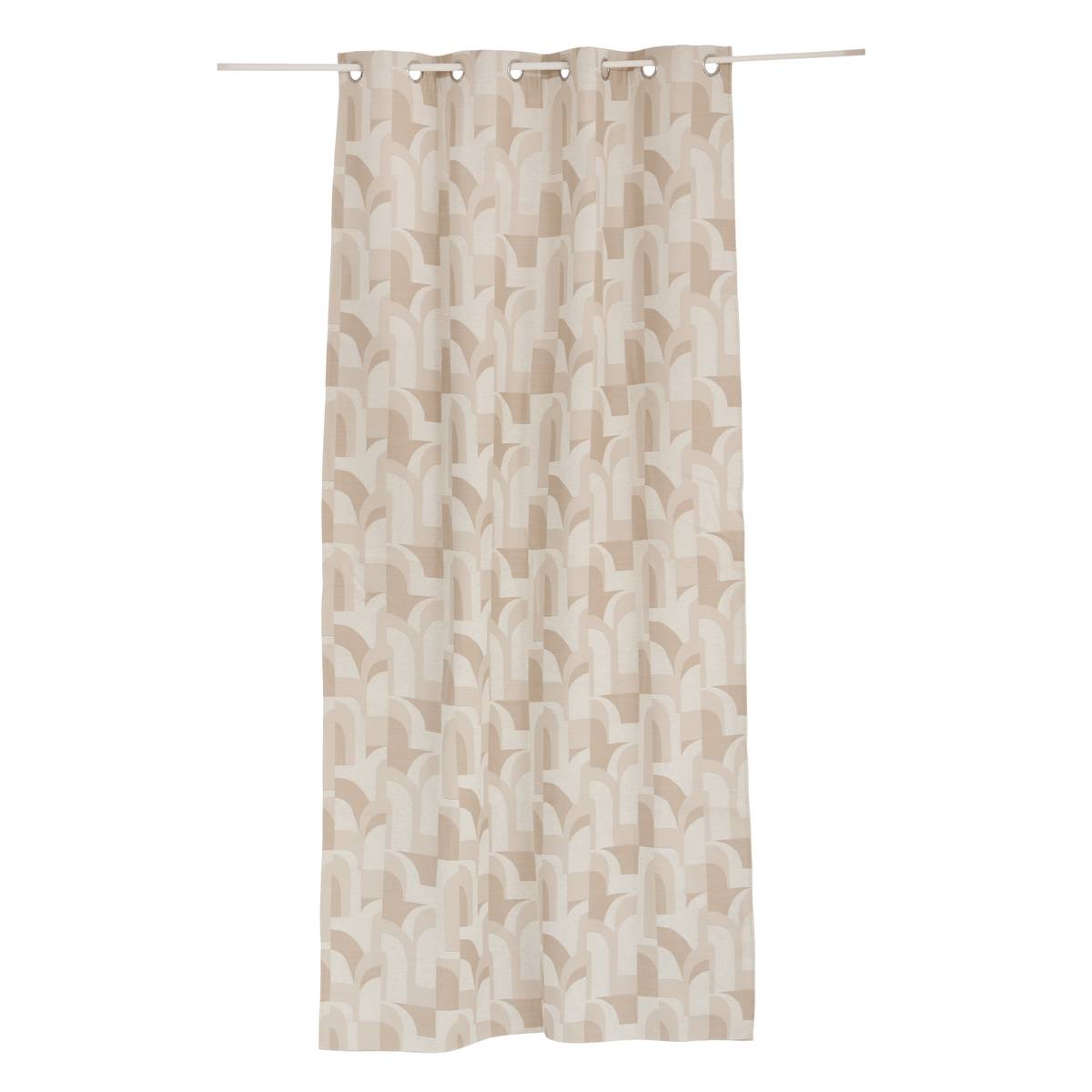 Insulating children's curtain "Marlia" Beige linen, 260x140 cm Linen beige