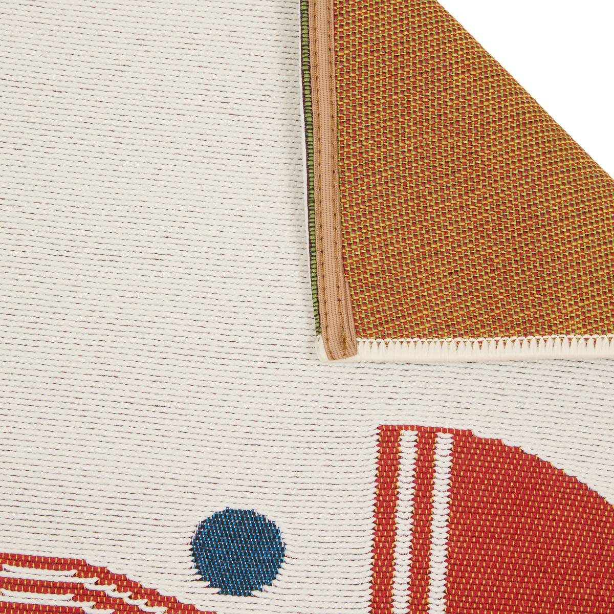 Rug "Nippon line" White, 90x60 cm White