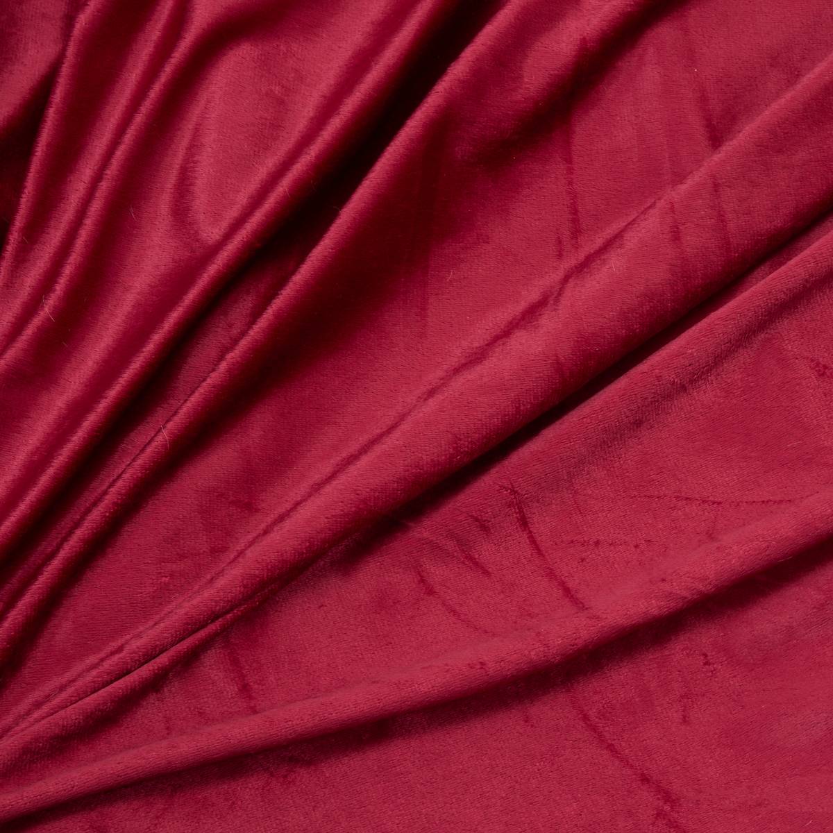 Throw "Zephy" Garnet red, 160x120 cm Garnet red