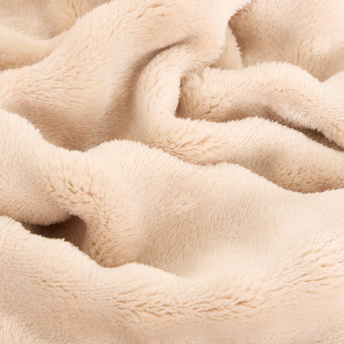 Throw "Zephy" Beige linen, 230x180 cm Linen beige