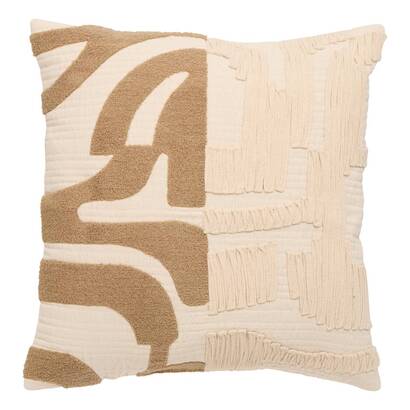 Cushion "nyero" warm white, 45x45 cm