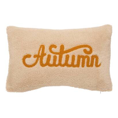 Cushion "autumn" white, 50x30 cm
