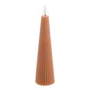Set of 4 LED Candles "Crysta" 4 pieces Multicolored