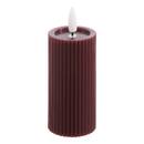 Set of 4 LED Candles "Crysta" 4 pieces Multicolored