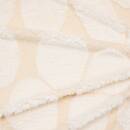 Throw "Boucly" Beige linen, 160x120 cm Linen beige