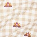 Bedspread "Cole" Beige linen, 240x220 cm Linen beige