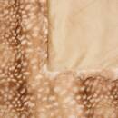 Throw "Zephy" Caramel brown, 160x120 cm Caramel brown