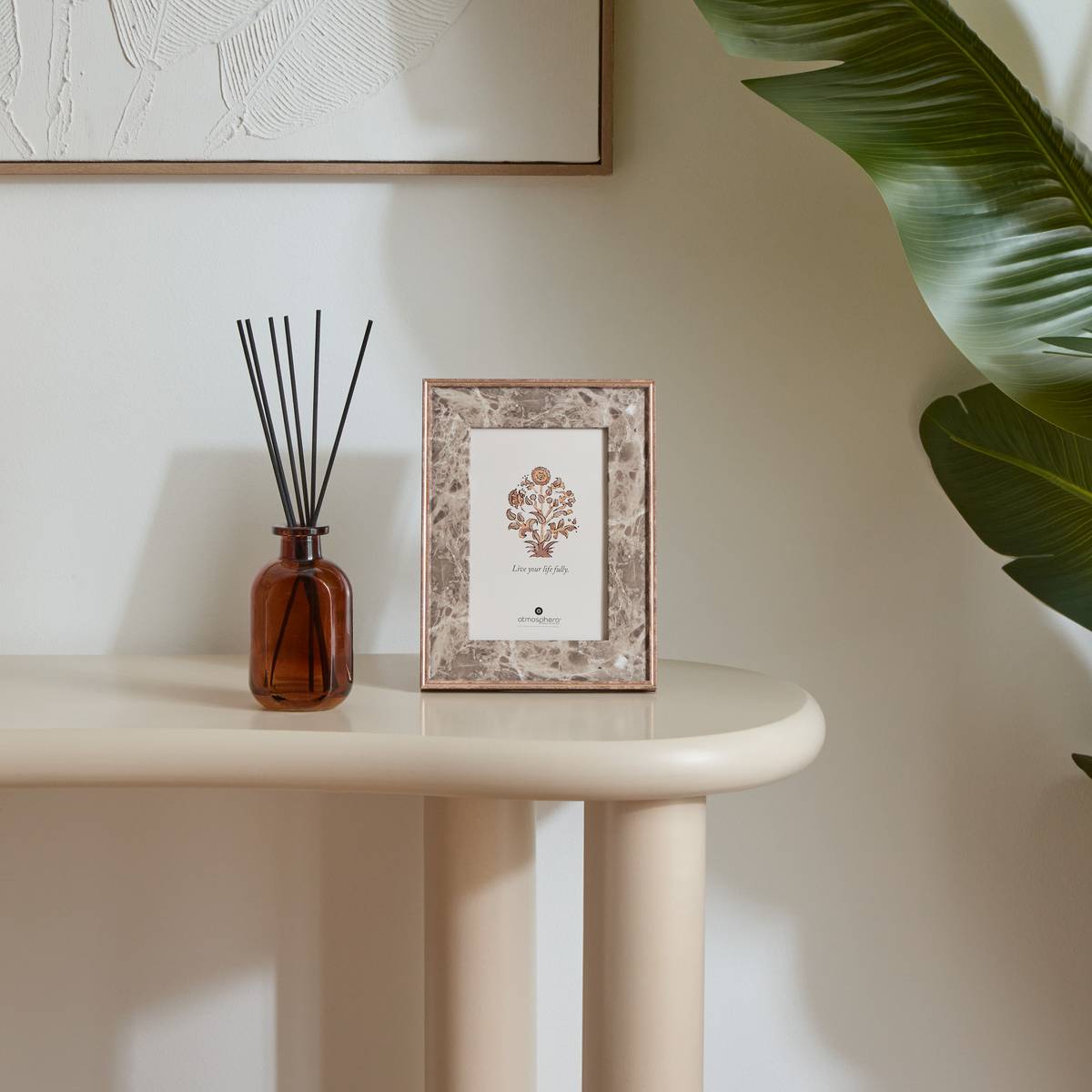 Photo frame "Mable" 10x15 cm, Brown Brown