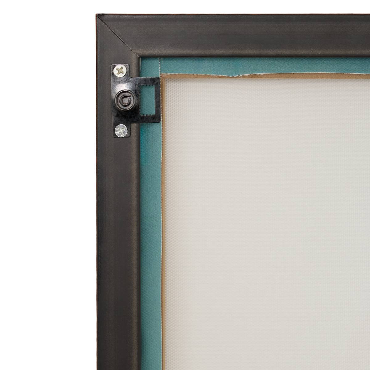 Framed printed canvas "Homy" 40x50 cm, Multicolor Multicolored
