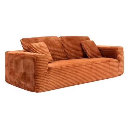 Sofa "solka" 3 seats, amber