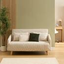 Sofa bed "Milo" 2 seats Beige