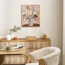 Framed painted canvas "Flori" 50x60 cm Model A
