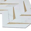 Set of 2 wall stickers "Mina" White, 31x31 cm White
