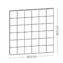 Set of 2 wall stickers "Mina" White, 30.5x30.5 cm Multicolored