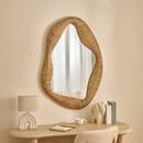 Mirror "Sanoa" Glass, Linen beige, 4.5x96.5 cm Linen beige