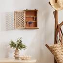Key box "Cassandre" Mango wood, Brown, 20x7.5 cm Brown