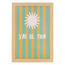 Framed print "Aria" 21x30 cm, Multicolor Multicolored