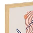 Framed print "Nippon Line" 30x40 cm, Multicolor Model A