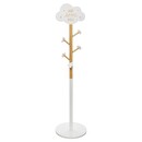 Children's Coat Rack "Cloud" White, H.135 cm White