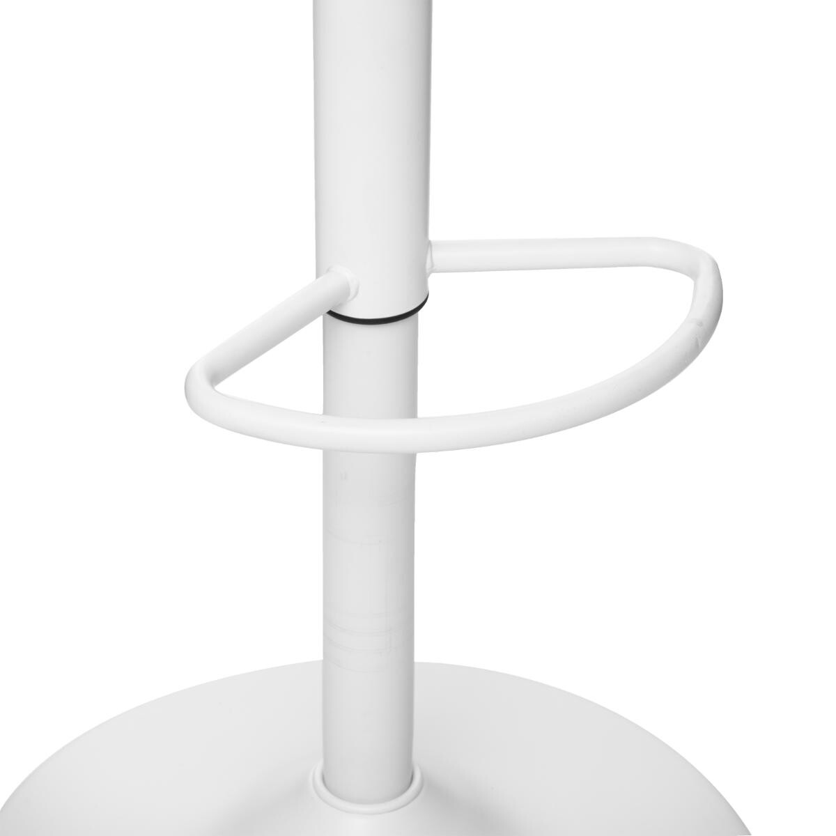 Adjustable Bar Stool "Aiko" White White