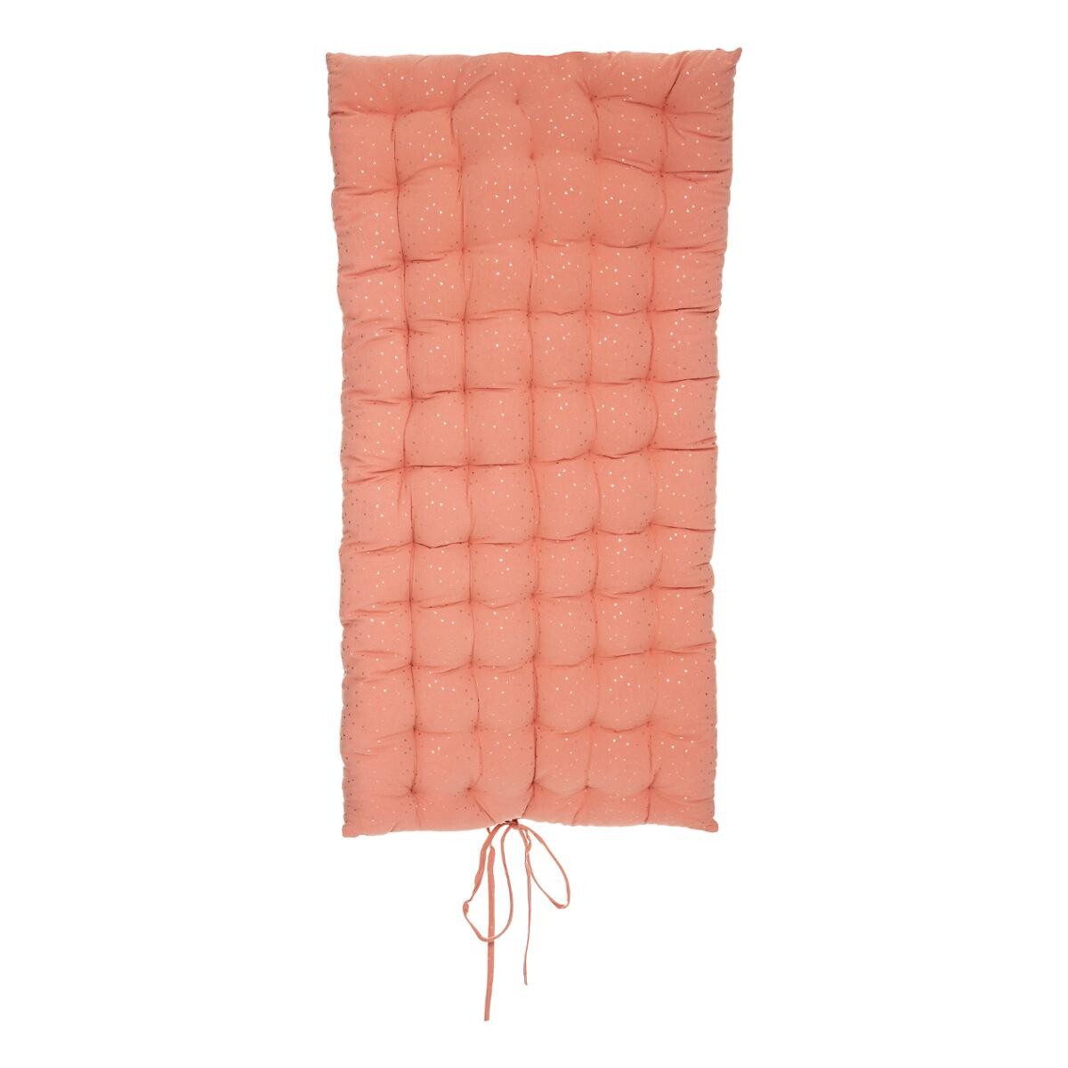 Children's floor mattress "Berlingot" Terracotta Rose, 60x120 cm Terracotta pink