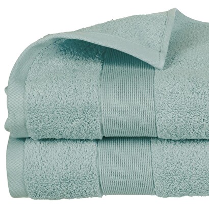 Shower towel "essential" cotton, light blue, 70x130 cm, 450 g/m&sup2;