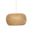 Pendant Light "Nam" Bamboo, D.46 cm Natural wood