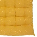 Children's floor mattress "Berlingot" Mustard yellow, 60x120 cm Mustard yellow