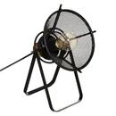 Lamp "Rodo" Black metal, H.31 cm Black