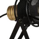 Lamp "Rodo" Black metal, H.31 cm Black