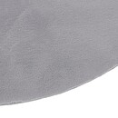 Faux fur effect rug "Couka" Gray, Ø 80 cm Grey