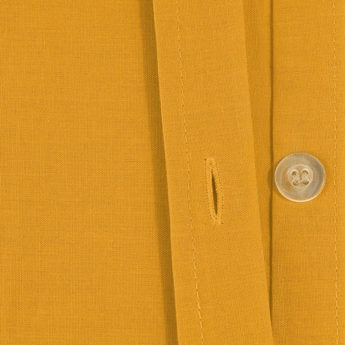 Duvet cover, cotton Mustard yellow, 140x200 cm Mustard yellow