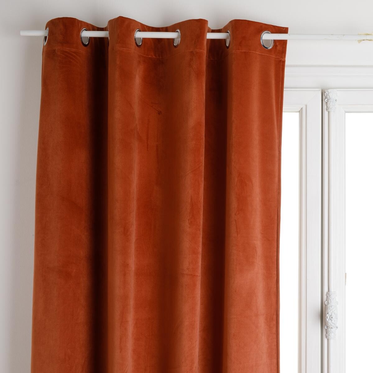 Velvet blackout curtain Terracotta Pink, 140x260 cm Terracotta pink