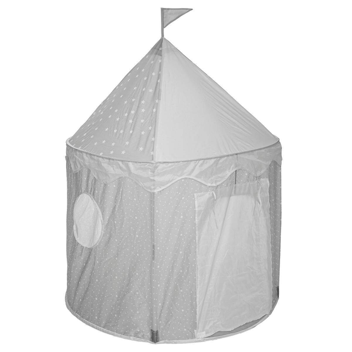 Kids' Tent "Pop-up" Gray, H.135 cm Grey