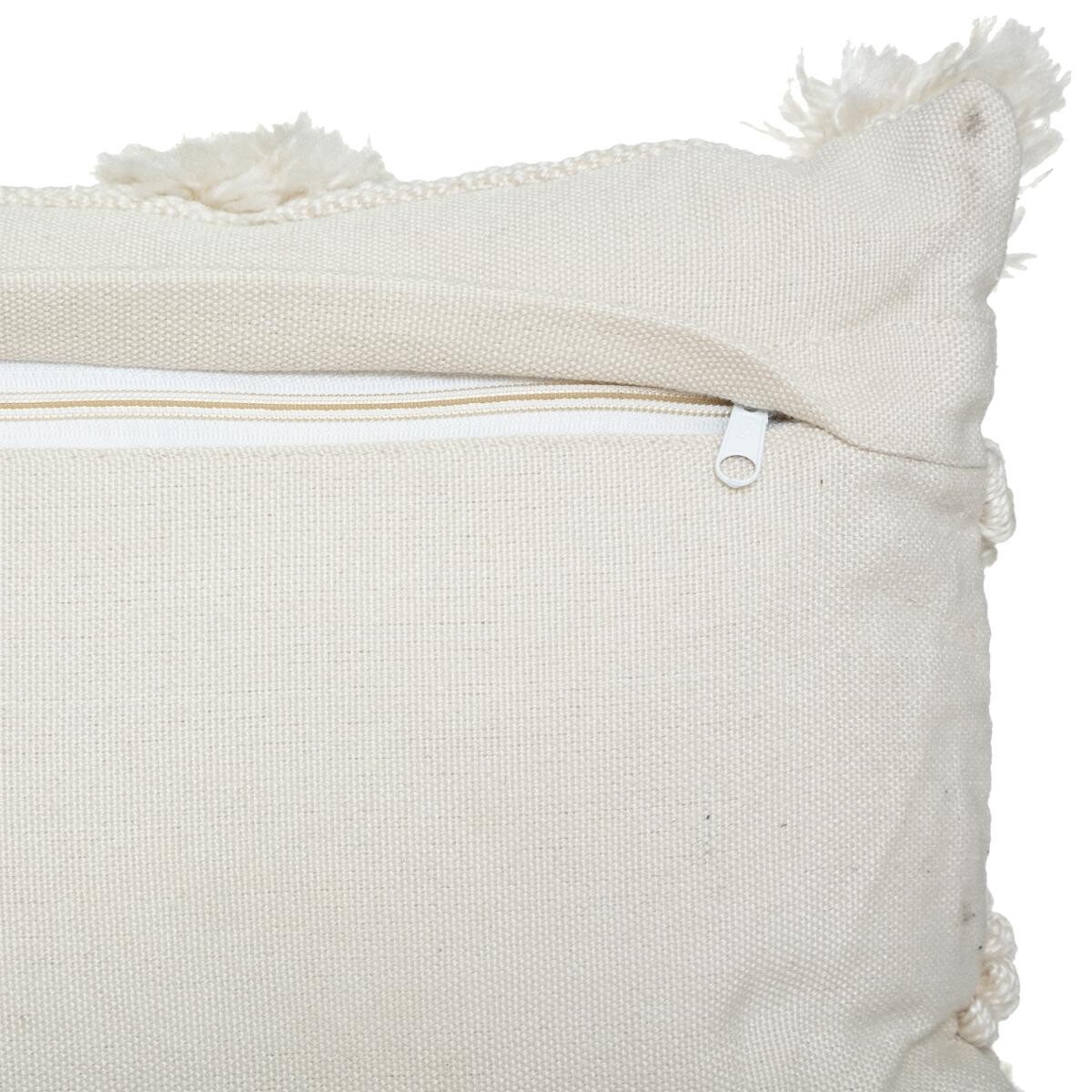 Cushion "R.O.W." Ivory white, 30x50 cm Slate grey