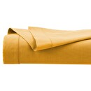 Cotton flat sheet Mustard yellow, 240x290 cm Mustard yellow