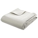 Bedspread, 2 pillowcases "Dolce" Ivory white, 260x240 cm Ivory white