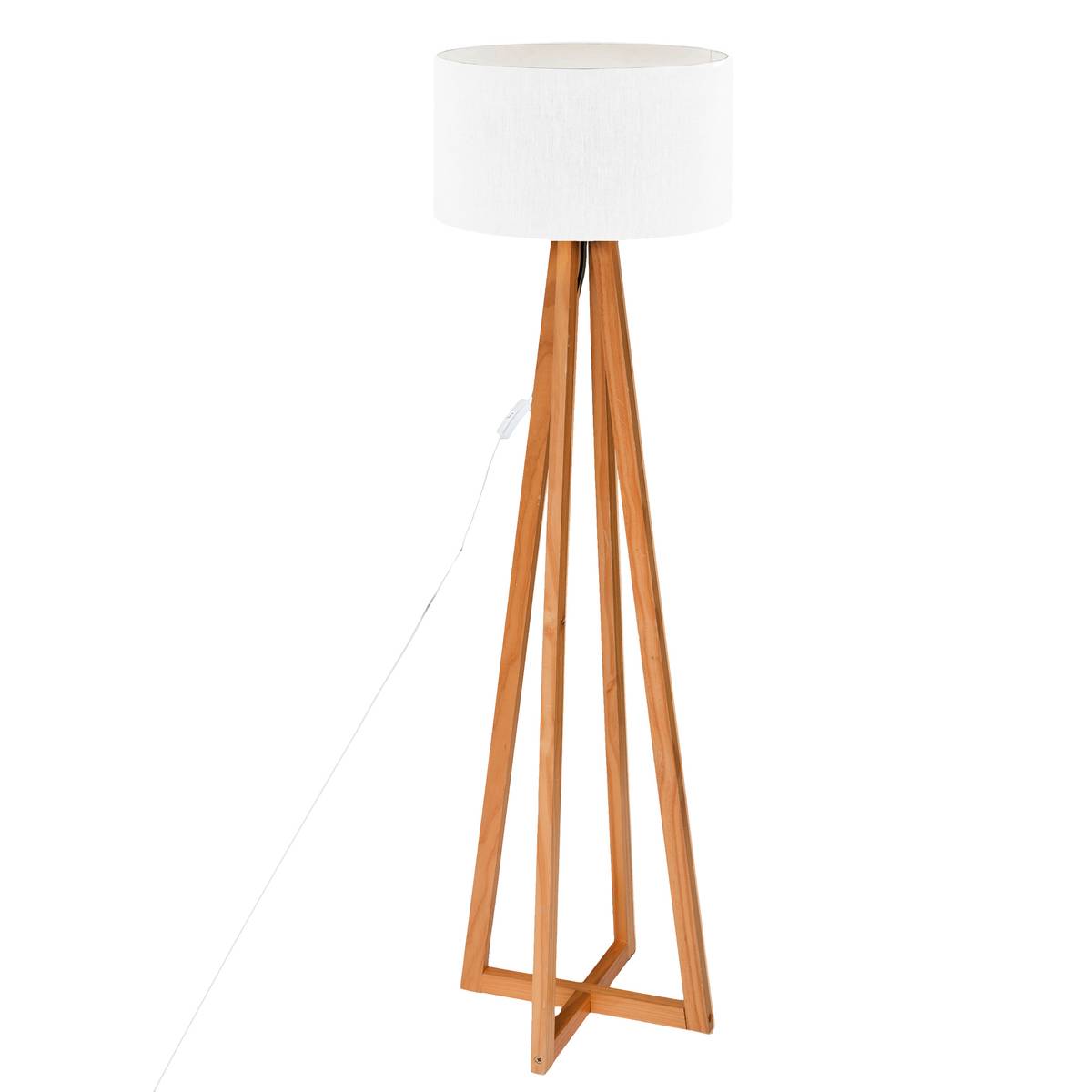 Floor Lamp "Molu" White, H.140 cm White