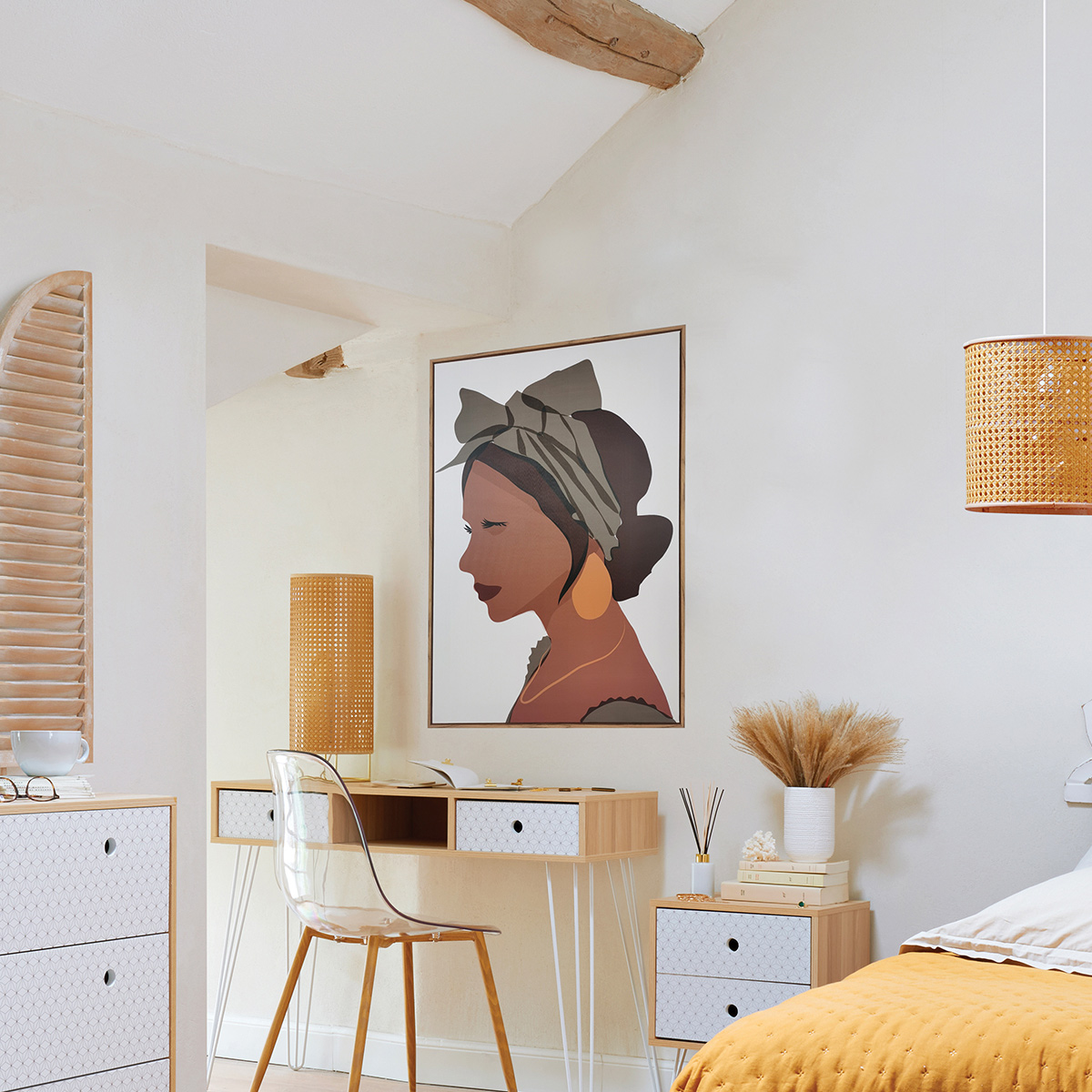 Framed Canvas "Elina" 60x90 cm Model 2