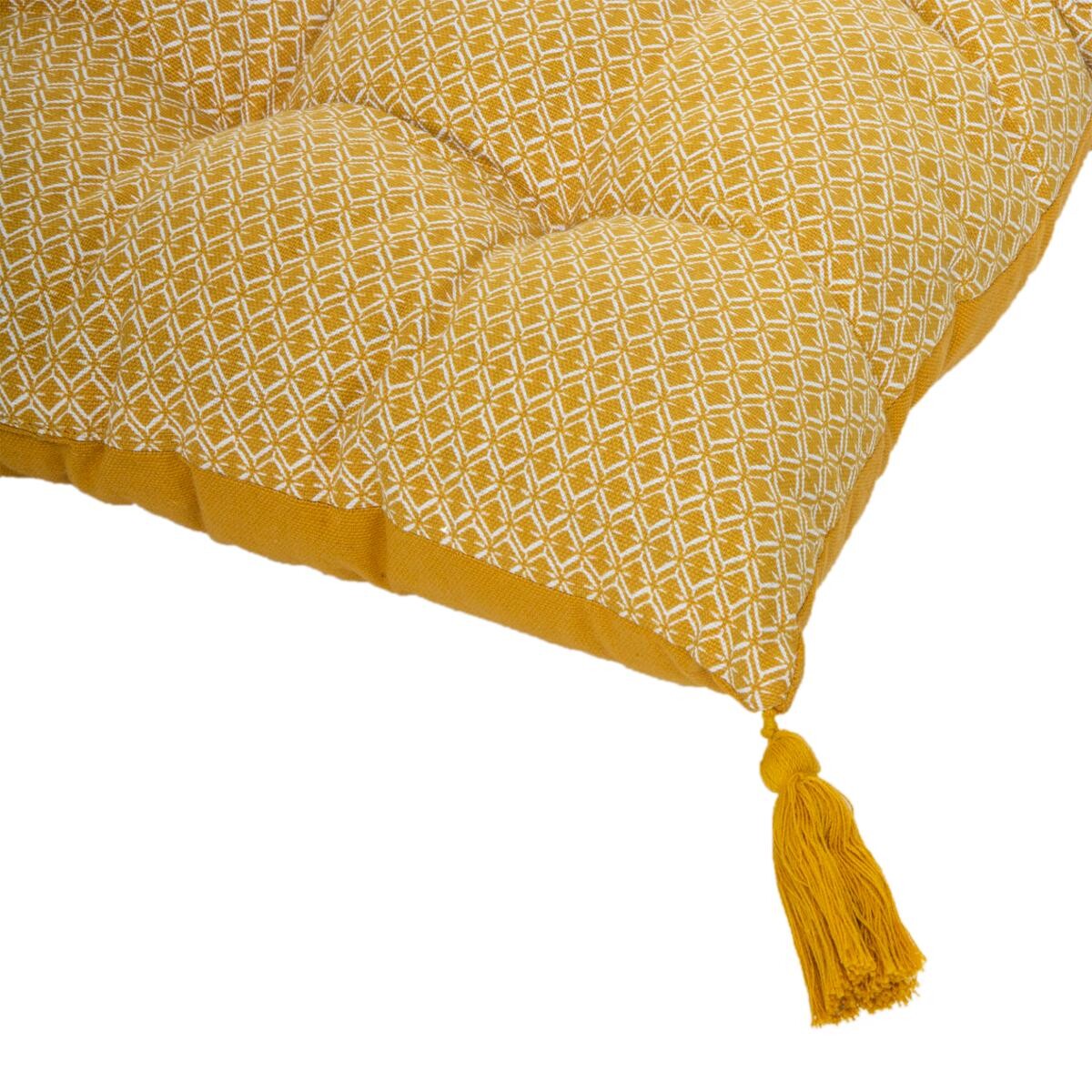 Floor Mattress "Otto" Mustard yellow, 60x120 cm Mustard yellow