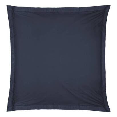 Pillowcase, cotton ink blue, 63x63 cm
