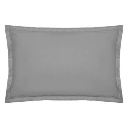 Pillowcase, cotton mouse grey, 50x70 cm