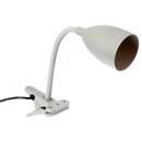 Clamp Lamp "Sily" Gray, H.43 cm Grey