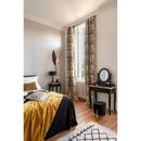 Bedside Table "Chrysa" Black, H.65.5 cm Black