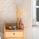 Dried Flower Bouquet 'Folk' H.50 cm Pink
