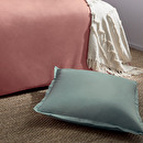 Pillowcase, cotton Celadon Green, 63x63 cm Celadon green